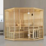 SAUNAONES® 5-6 People Traditional Steam Sauna Room Luxury 1 - Image 2