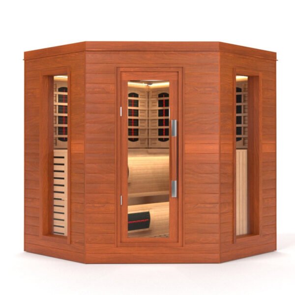 SAUNAONES® LUNA LUXURY CABIN CORNER SAUNA
