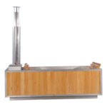 SAUNAONES® Outdoor Red Cedar Wooden Hot Tub - Image 3