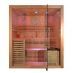 SAUNAONES® Include Therapy Wood Traditional Steam Sauna Modern Relax 7 - Image 3