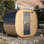 “2.3m” SQR23 Cube barrel sauna for 4 persons - Image 2