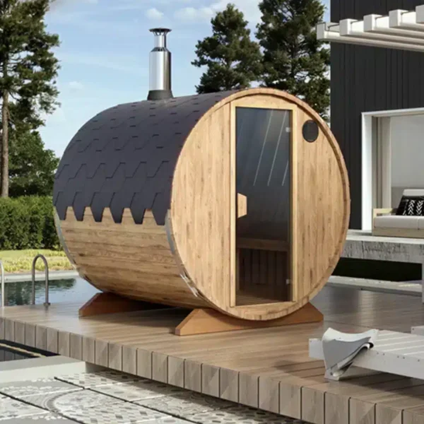 “2.3m” S23 Outdoor sauna for 4 persons
