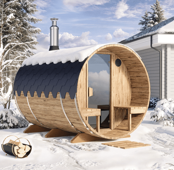 “2,8m” S28V Outdoor sauna for 4 persons