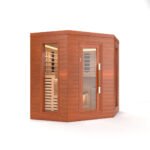 SAUNAONES® LUNA LUXURY CABIN CORNER SAUNA - Image 4