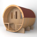 SAUNAONES® Barrel Sauna Serenity Nature Air 1 - Image 4