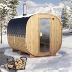 “3m” SQR3 Cube barrel sauna for 6 persons