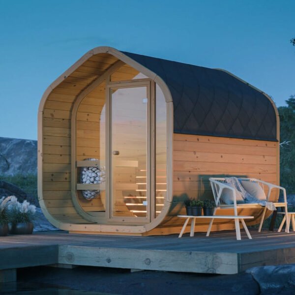 SAUNAONES® Barrel Sauna Serenity Nature Air 8