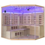 SAUNAONES® Traditional Steam And Far Infrared Sauna Room Luxury 4