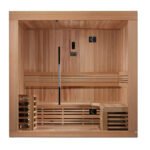 SAUNAONES® 3 PERSON TRADITIONAL STEAM SAUNA MODERN RELAX 2 - Image 2