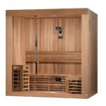 SAUNAONES® 3 PERSON TRADITIONAL STEAM SAUNA MODERN RELAX 2 - Image 4