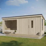 “Aada XL” sauna, assembled and insulated, 6 x 2.2m