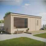 “Aada XL” sauna, assembled and insulated, 6 x 2.2m - Image 3