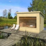 “Aada” sauna, assembled and insulated, 3.2 x 2.4m