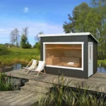 “Aada” sauna, assembled and insulated, 3.2 x 2.4m - Image 4