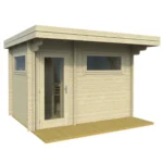 “Ahti XL Flat” 70mm sauna 3.4 x 2.3m - Image 3