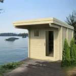 “Ahti M Flat” sauna with 70 mm walls, 2.4 x 3.8m - Image 3