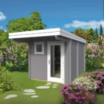 “Ahti M Flat” sauna with 70 mm walls, 2.4 x 3.8m - Image 4