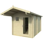 “Ahti M” sauna with 70mm walls 2.4 x 3.8m - Image 3