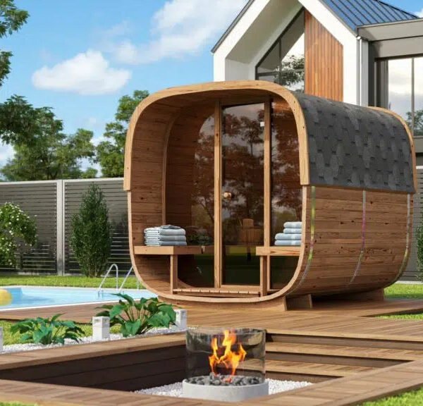 SAUNAONES® Square Sauna Minimalist Refresh 3