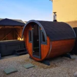“Ehala 220” barrel sauna – 2.2m, from thermowood - Image 4
