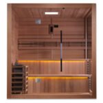 SAUNAONES® 4-6 Person Traditional Steam Sauna Modern Relax 6 - Image 2