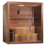 SAUNAONES® 4-6 Person Traditional Steam Sauna Modern Relax 6