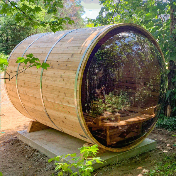 SAUNAONES® Barrel Sauna Serenity Nature Air 4