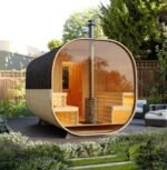SAUNAONES® Barrel Sauna Serenity Nature Air 6