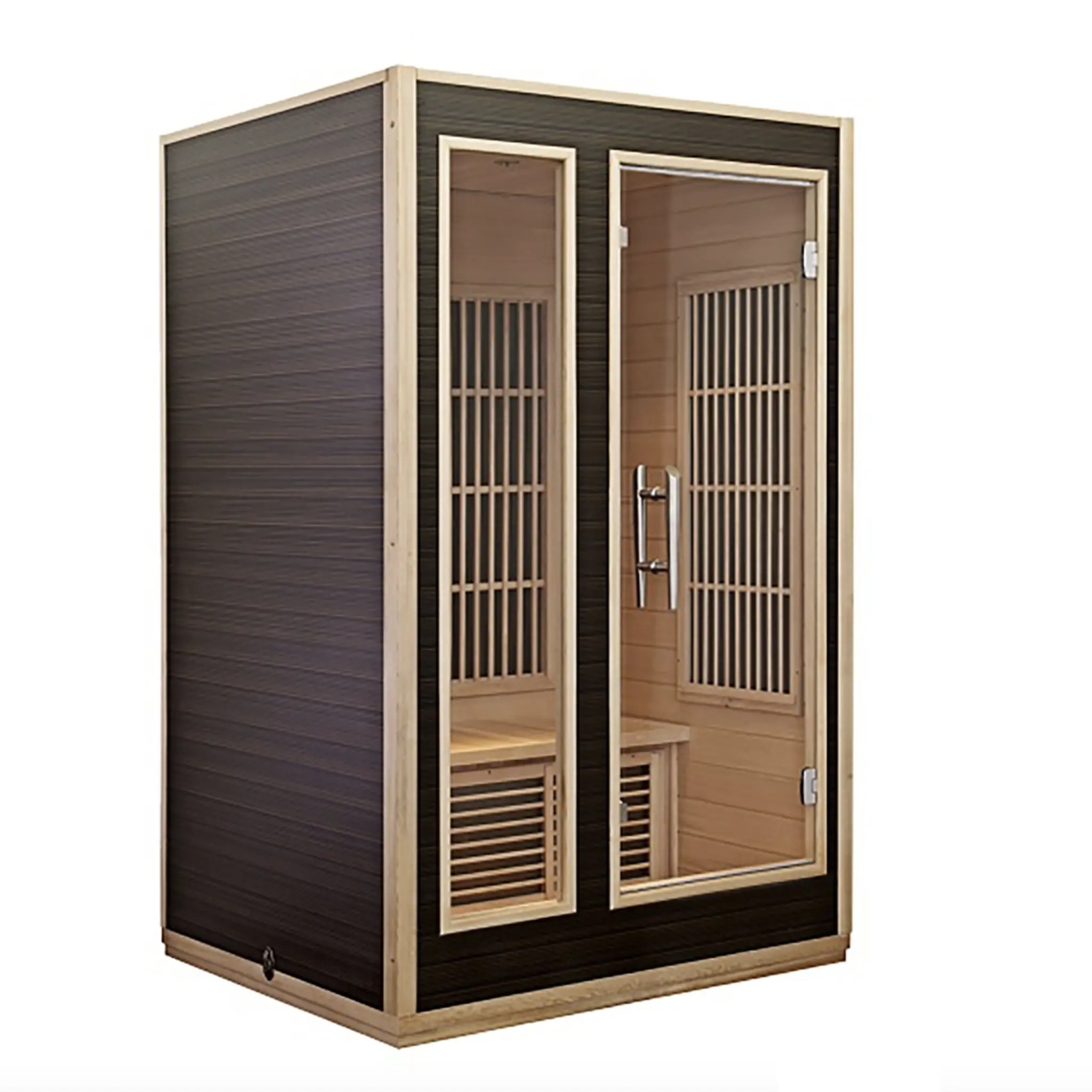 Harvia-infrasauna2-factory-sale-1 Harvia radiant infrared sauna for 2 persons - Image 1