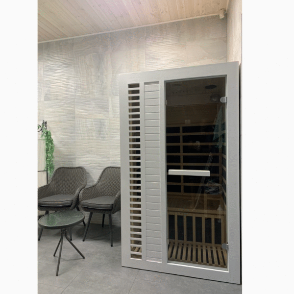Infrared sauna for two people