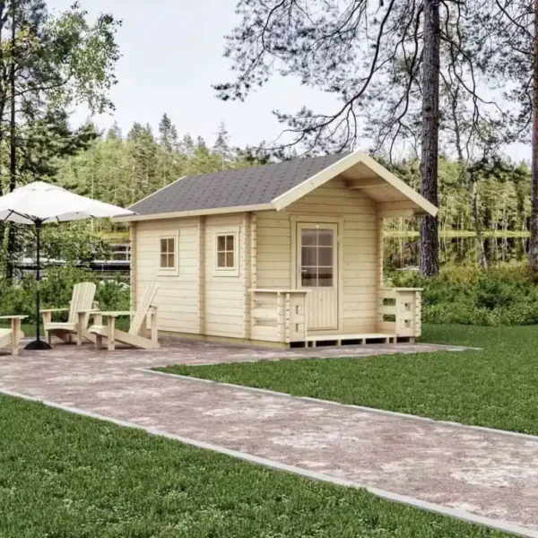 Lillevilla Sauna Tulilampi 10,3 m² / 44mm