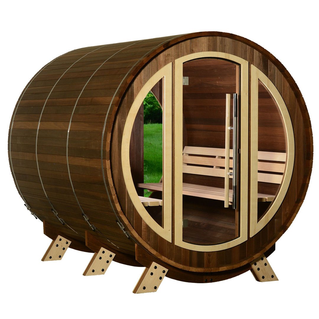 SAUNAONES® Barrel Sauna Serenity Nature Air 9 - Image 1