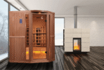 SAUNAONES® 3 Person FAR Infrared Sauna Soothing 3 - Image 3