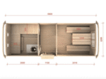 Sauna bus sauna 5.9m - Image 4