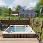 For 8 persons Hot Tub Liner from Fiberglass “Quattro” 2,0×1,7m - Image 4