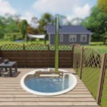 For 3 persons Hot Tub Liner from Fiberglass with an Inside Heater “Round” 1,8m - Image 4