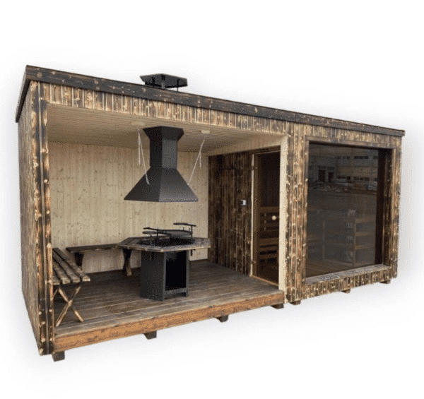 Modul sauna + grill