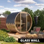 1,6m Outdoor Sauna for 3 persons (S16E) - Image 4