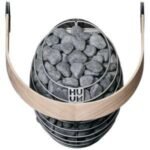 Safety railing for DROP electric sauna stove