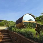 3m for 6 persons Mirrored Sauna - Image 5