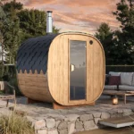 2/2.3m for 4 persons Cube Barrel Sauna (SQR2)
