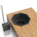 For 6 persons Hot Tub Liner from Fiberglass “Octa” 1,8×1,8m - Image 3