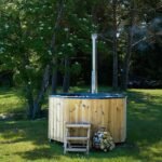 For 6 persons Wood-fired Hot Tub “Octa” from Fiberglass