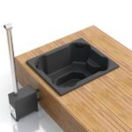 For 8 persons Hot Tub Liner from Fiberglass “Quattro” 2,0×1,7m