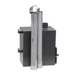 Aluminium Outside Stove 35kW - Image 3