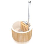 For 3 persons Wood-fired Hot Tub with an Inside Heater - Image 4