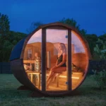 3m for 6 persons Mirrored Sauna