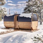 5m Outdoor Sauna for 6 persons (S5P) with seats or bed