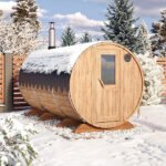 4m for 8 persons Outdoor Sauna with Dressing Room (S4P)