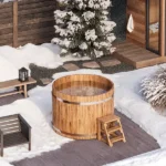 Wooden Hot Tub without Heater